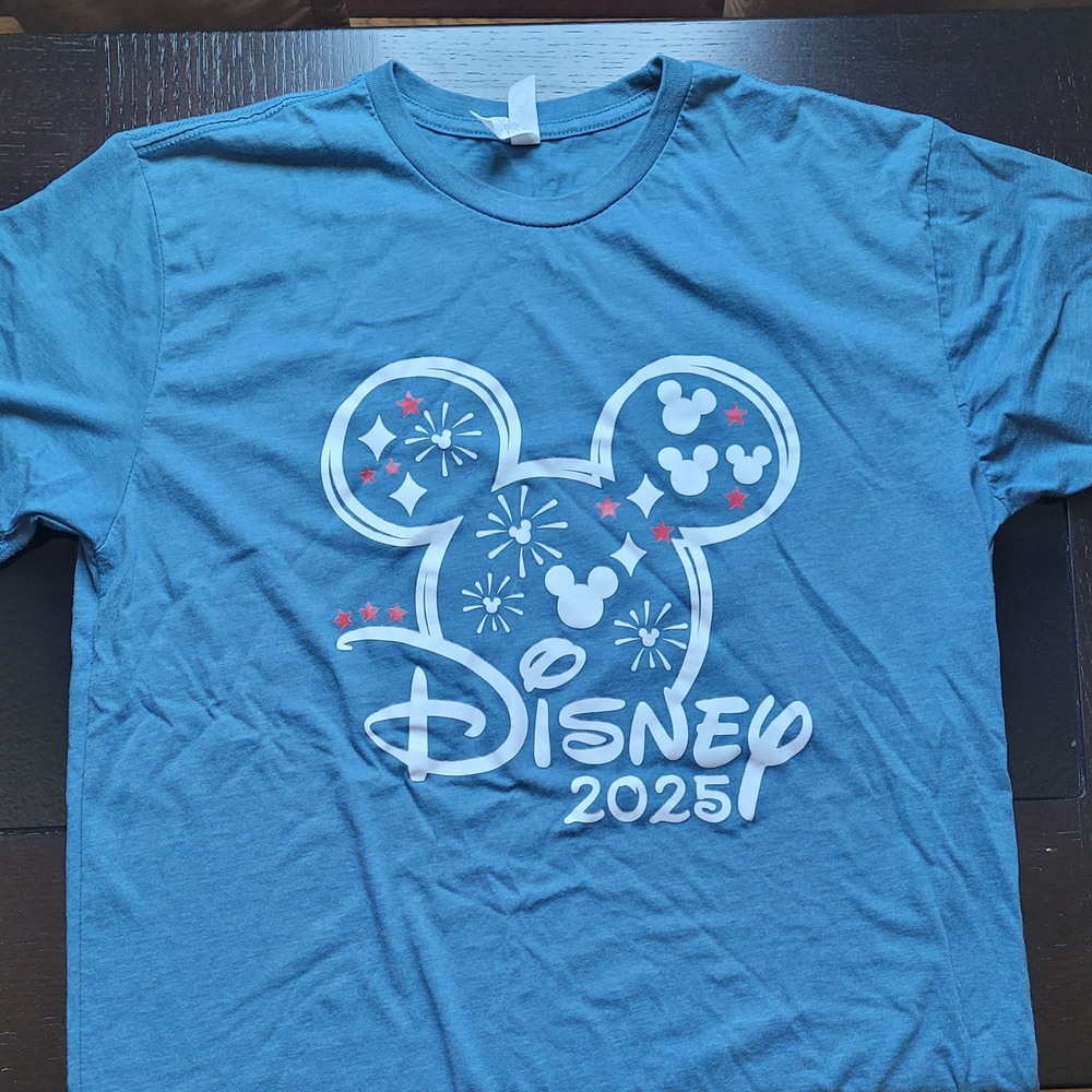 Disney Blue Graphic Tee